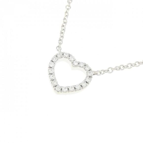 TIFFANY Silver Heart Necklace - Picture 3 of 6